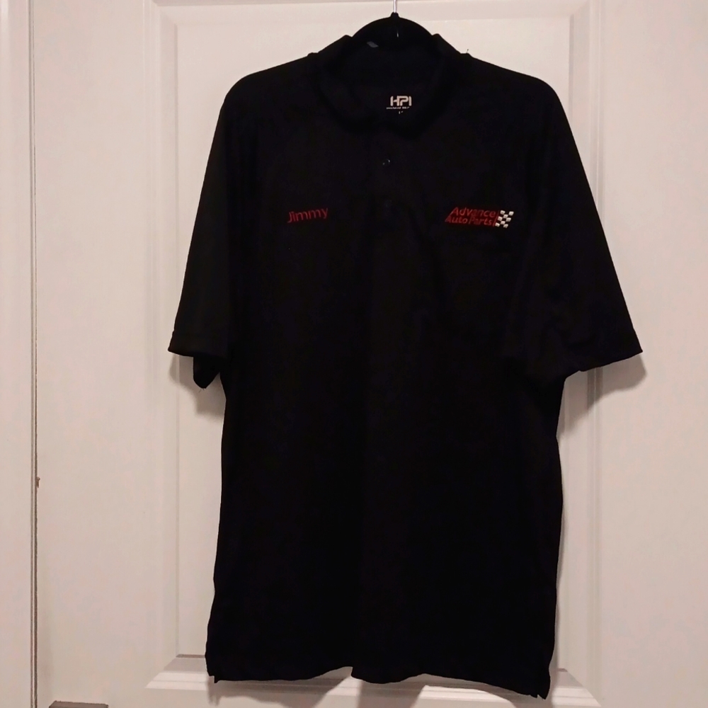 Advanced Auto Parts Jimmy hpi Large Polyester Polo Shirt